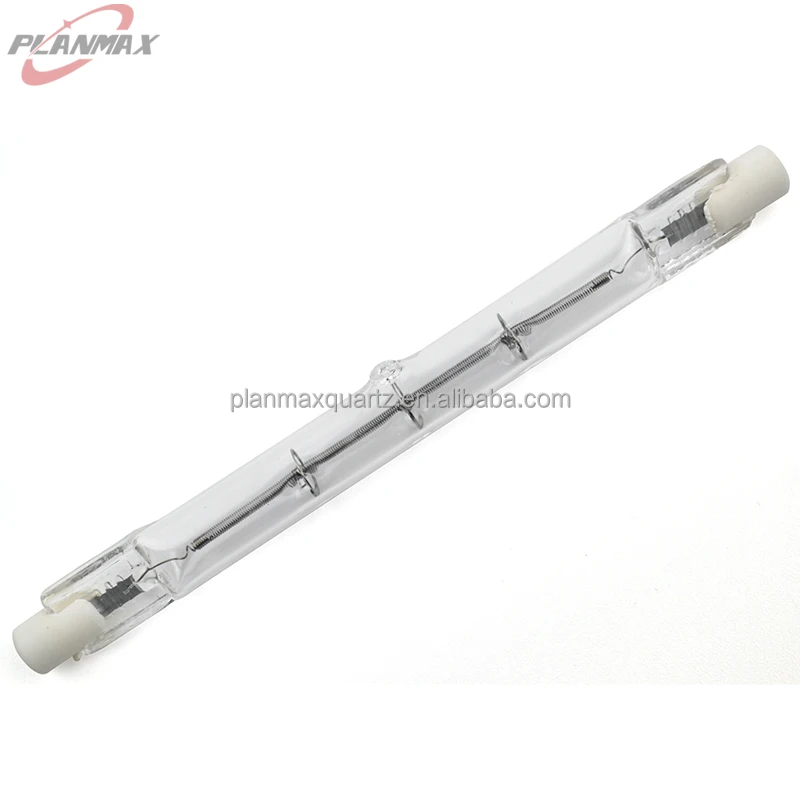 J118 Infrared Heating Lamp 175W 200W 250W 300W 500W Ruby Gold R7S Quartz Glass Halogen IR Heat Lamp