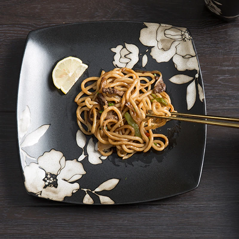 Porcelain or Stoneware Dinnerware Sets Home Ware Blue Ceramic Dinner Set