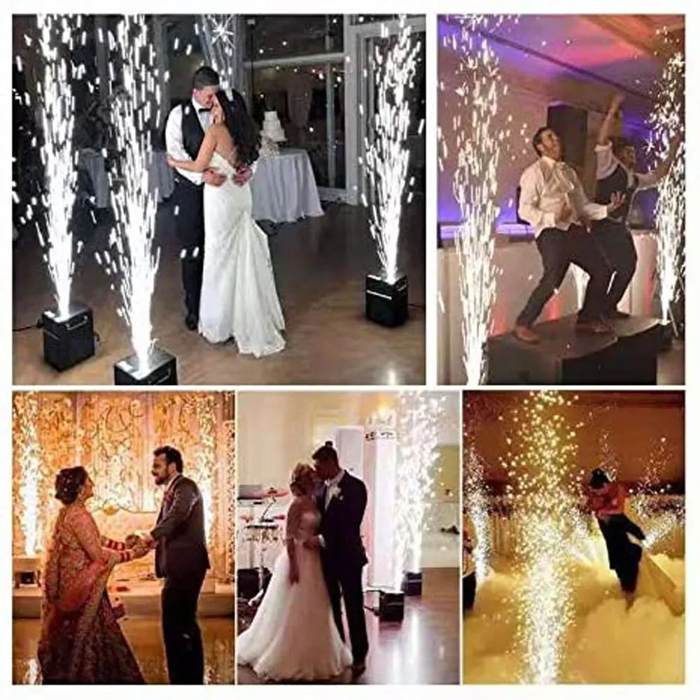 Cold spark Special Effect Stage Equipment for Wedding Party Club Show Machine DMX Remote Control
