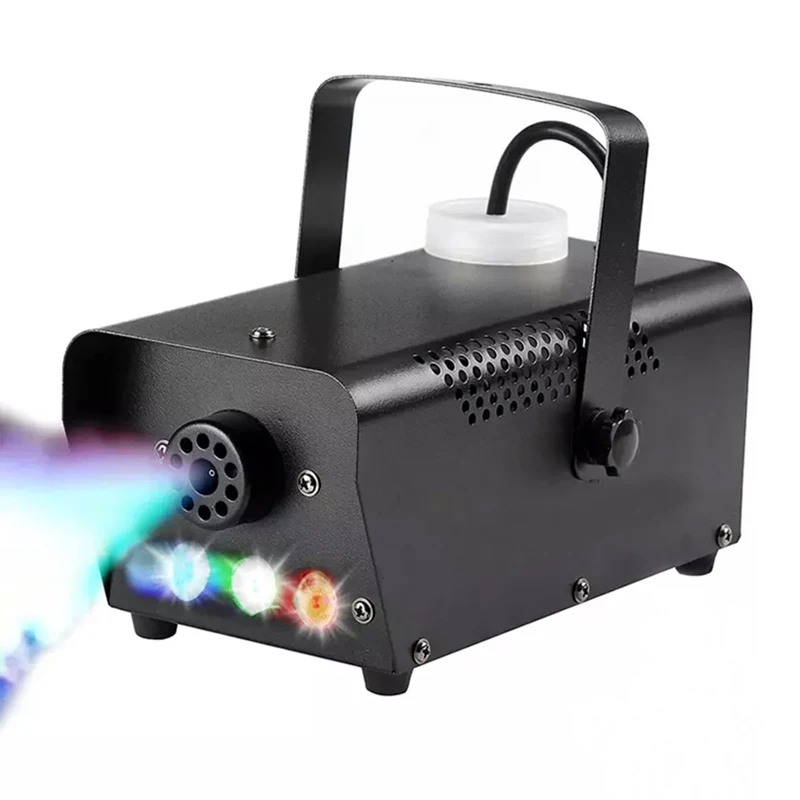 Светодиодная дымовая машина для диджея, портативный пульт дистанционного управления для бара, вечеринки, сцены, дымки, дыма для свадьбы