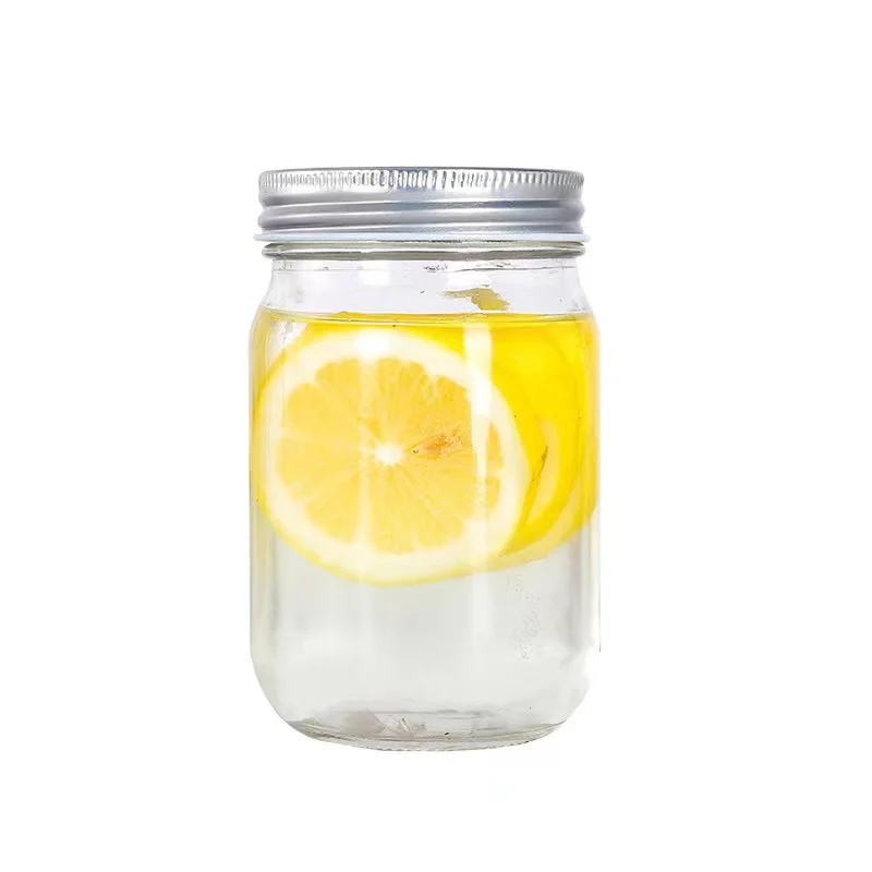 8oz 16 oz 32oz Empty Clear Canning Food Storage Mini ball Glass Mason Jar with Lids for Canning