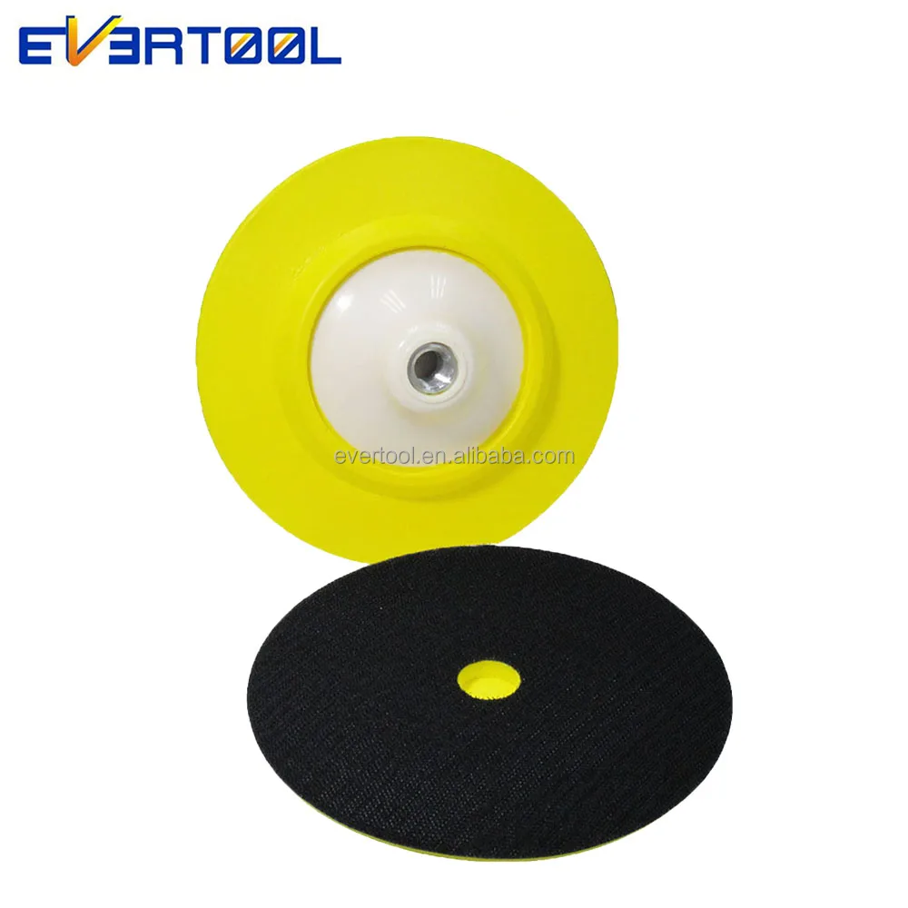 EVERTOOL Hardware Tools M14 Sanding Backing Pad Molded Backing Plate for Rotary Polisher