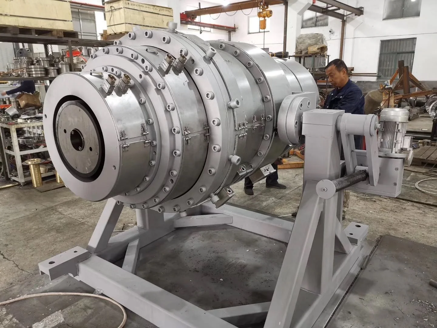 pvc water pipe production machine