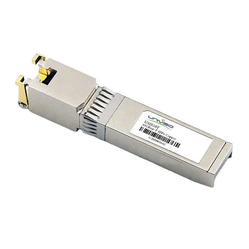hot selling 10g copper sfp module RJ45 connector Fiber Optic Transceivers 10g SFP RJ45 transceiver for data center
