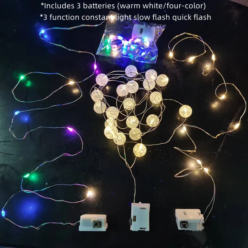Decor Festival 1M 10Leds 2M 20Led 3M 30Leds Mini Micro Copper Wire Light Battery Operated Led Strip String Fairy Lights