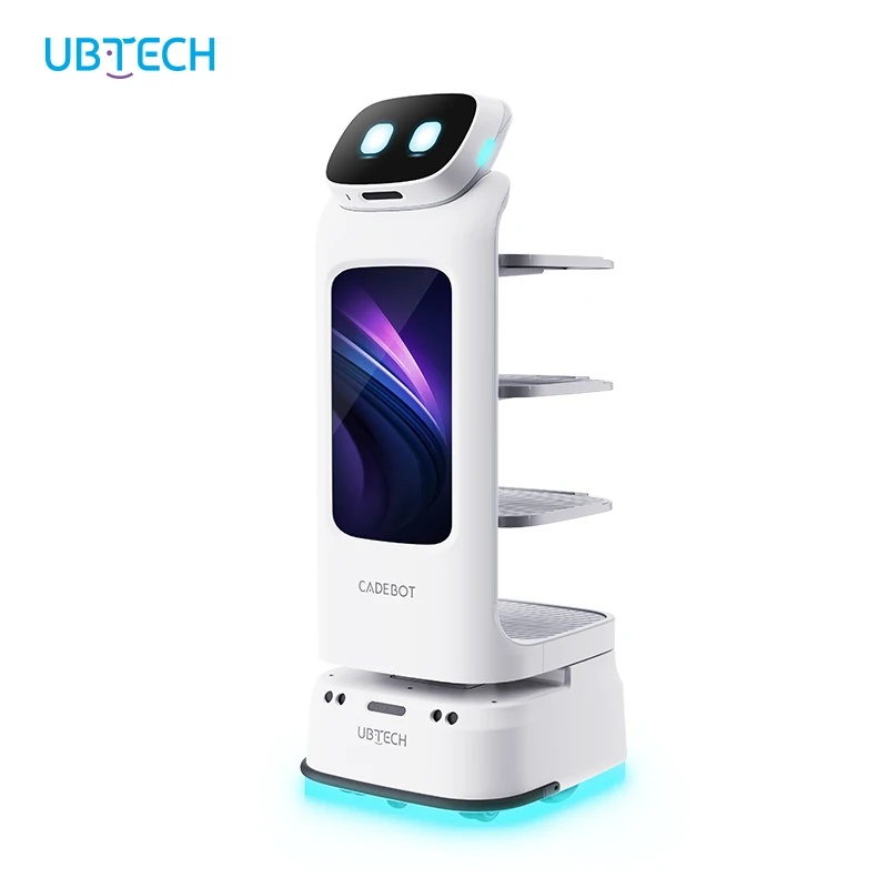 UBTECH Новое поступление Многофункциональный робот-официант для еды робот-доставка гостиничного кафе ресторана робот
