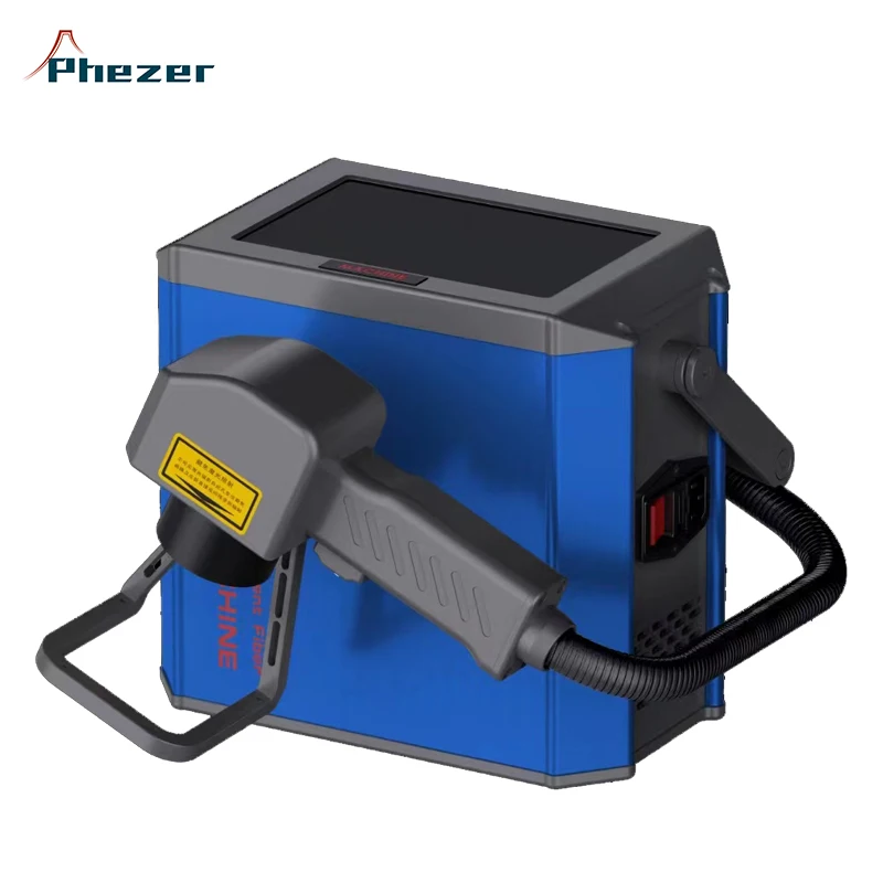 Portable Handheld Mini 20W Fiber Laser Marking Machine