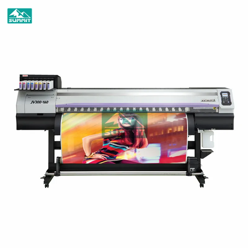 Sublimation Plotter  JV300-160 JV300 Eco Solvent Printer with Two DX7 head