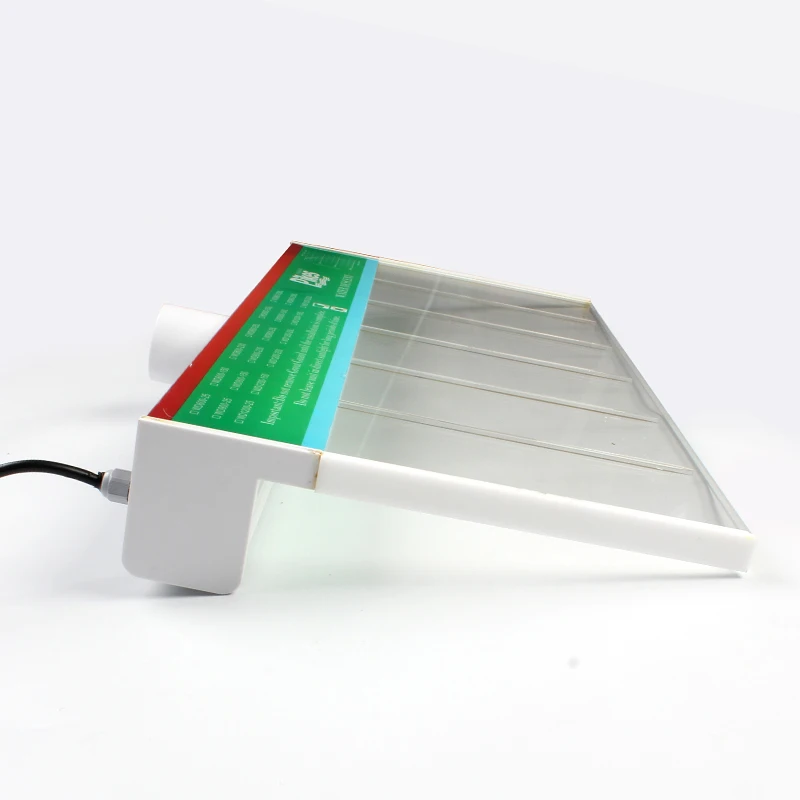 Acrylic Atlantic Water Gardens Waterfall Colorful LED Waterfall Blade Water Feature Cascade