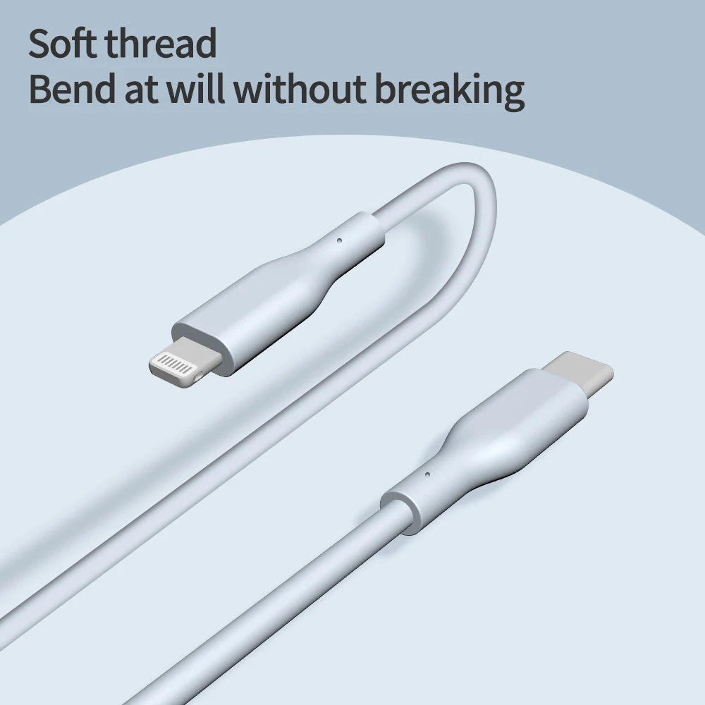 Wholesale USB Data Cable MFi Certificate C94 Type C to Lightning Cable
