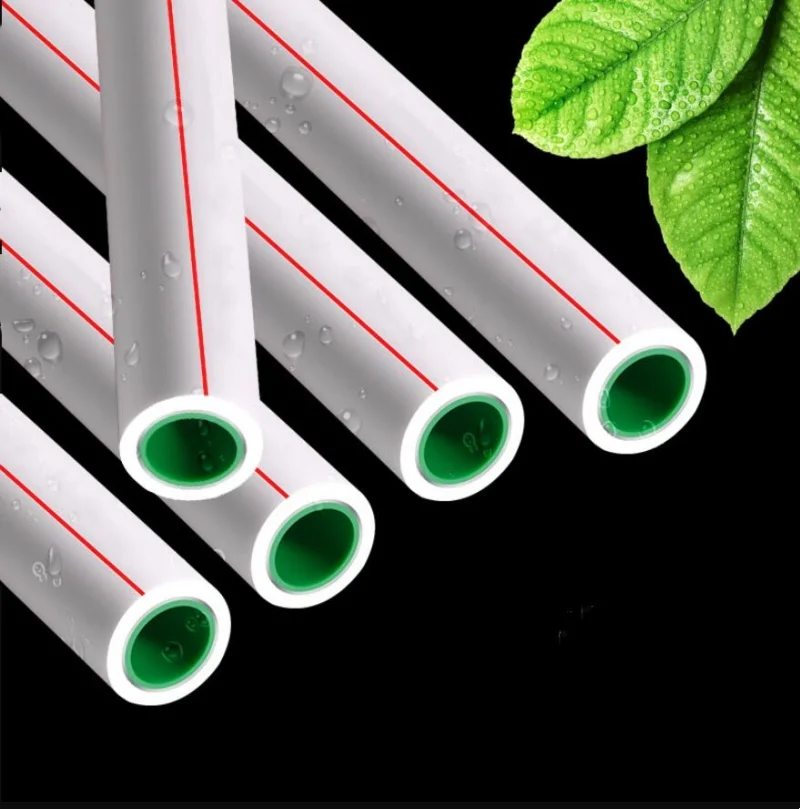 China factory direct plumbing materials plastic tube PPR pipe for hot water and cold water
