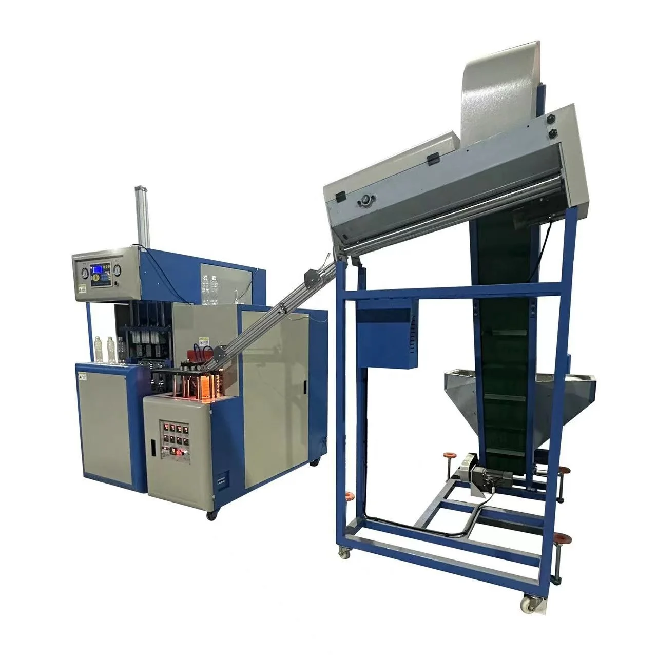 mg 880 mg  3cavity blowing machine supply low price pet plastic bottle making machine stretch blowing moulding making machine