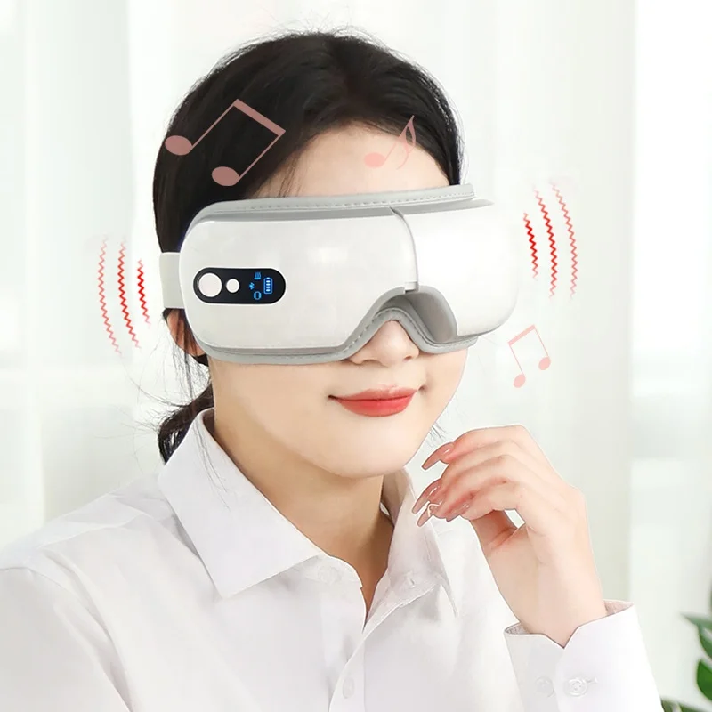 Good Gifts Relax Eye Massager Brand Customization Air Compression Heating Massage Eye Mask