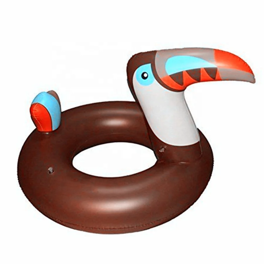 Manufacturer peacock swim ring Flamingo unicorn Bill bird swim ring can ride ring