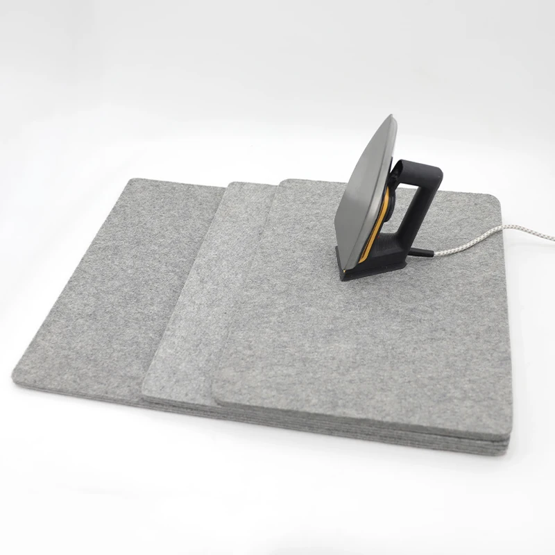 Chinese manufacturer wool ironing mat ironing board wool pressing mat felt mat for ironing