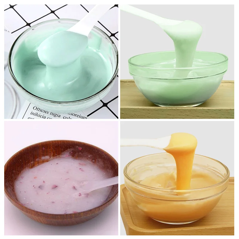 Hot Sale Private Label Natural Organic Rose Powder Facial Mask Moisturizing Brightening Peel Off Soft Powder Hydro Jelly Mask