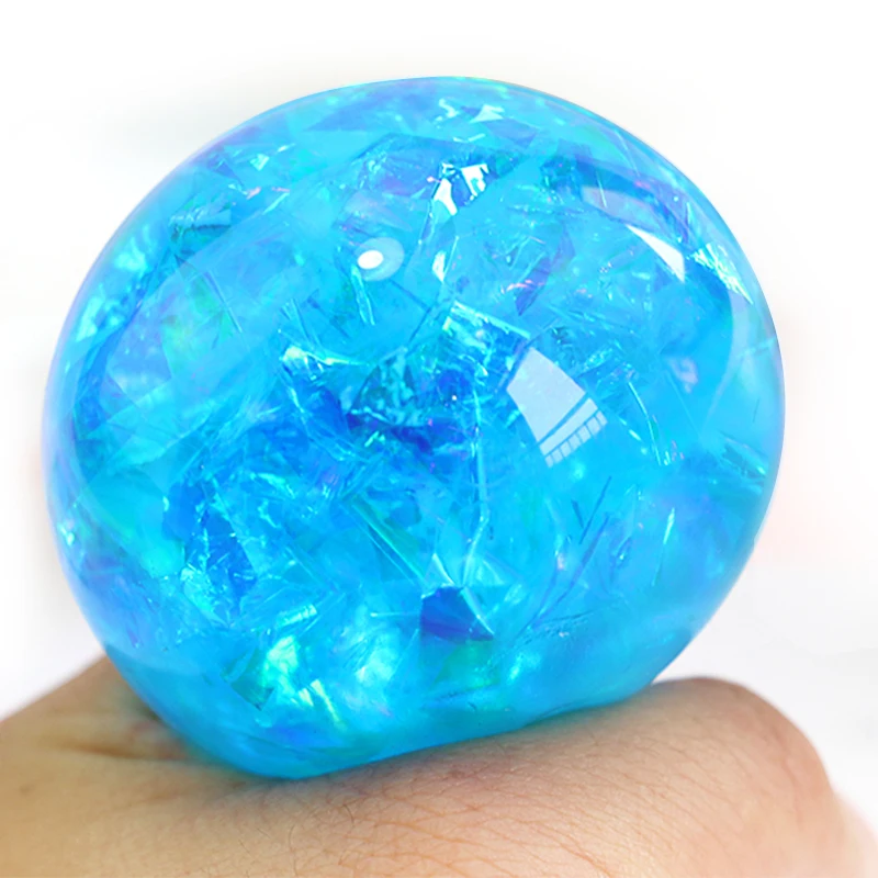 Best sell wholesale soft cheap 6cm colorful stretchy stress candy balls TPR colour bar stretchy stress ball
