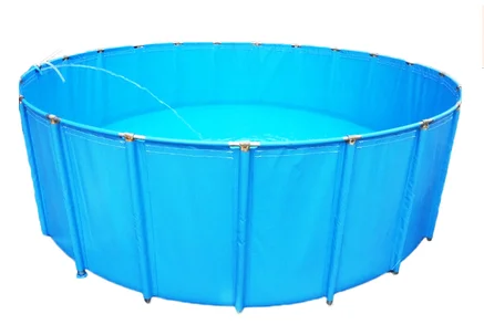Customized Cost Effective Well Tilapia Fish Farming Tanks tarpaulin pond covers