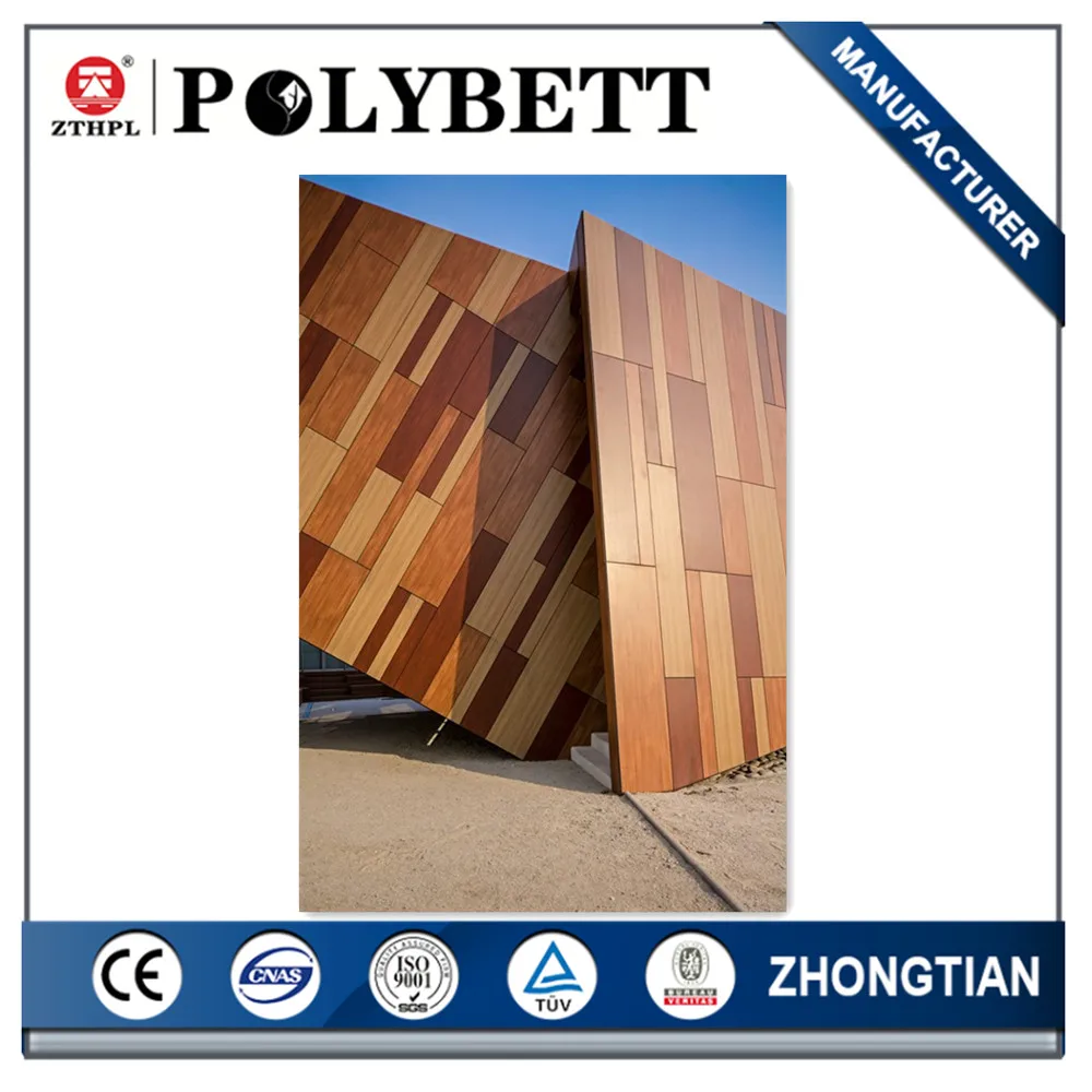Exterior hpl panel /hpl cladding fixing system for outdoor use with great price