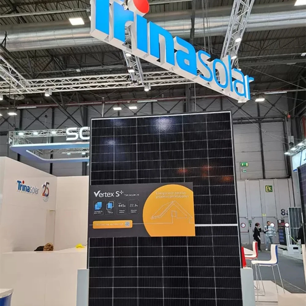 Trina All Black Panel Solar De 450W Residential Solar Panels China