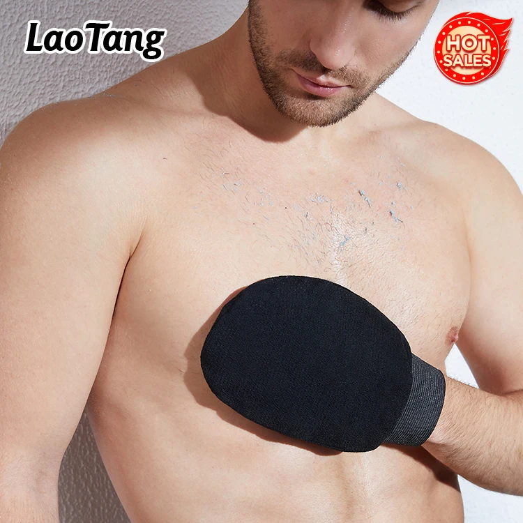 Body Deep Cleaning Dead Skin Remover 100% Natural Viscose Exfoliating Bath Mitt Body Scrubbing Glove