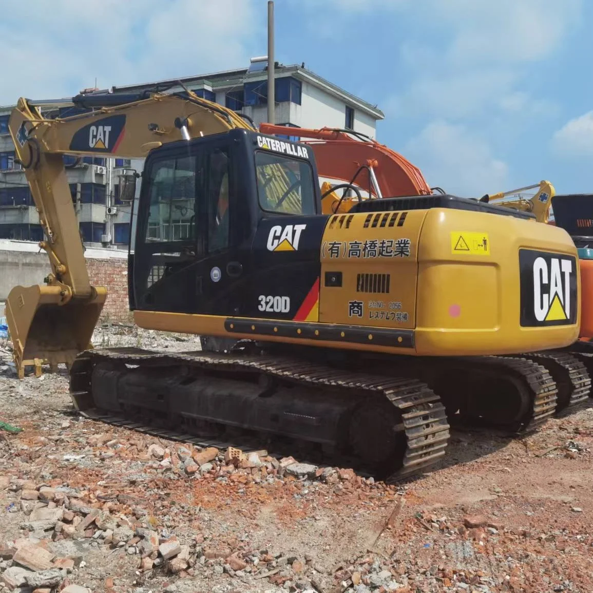 Гусеничный Экскаватор Caterpillar CAT 320D б/у 320CL 312 320 315 330 336D 336E гидравлический гусеничный экскаватор по низкой цене