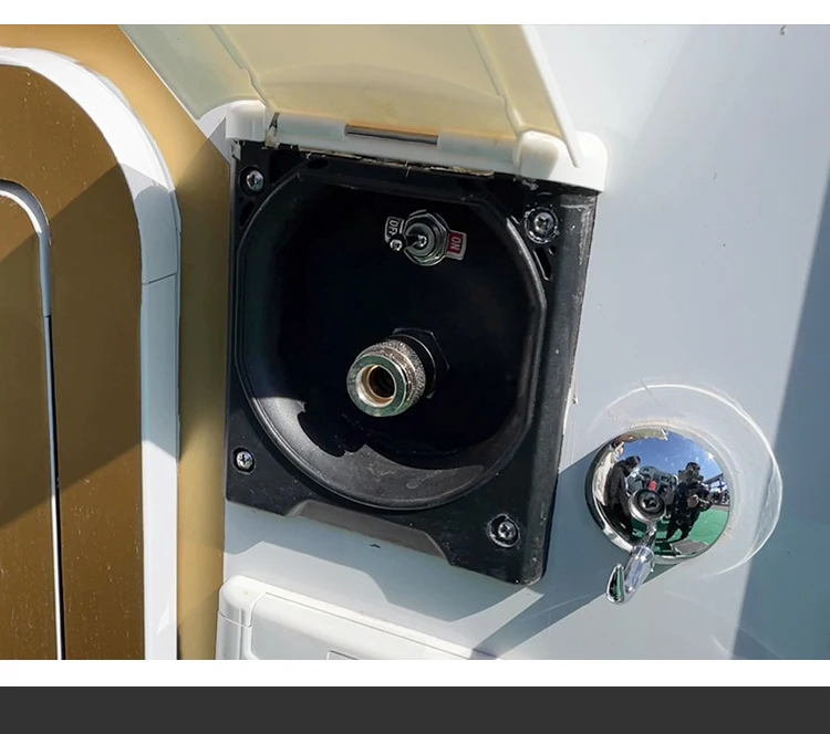 RV interior accessories shower kit handheld shower for camping campervan