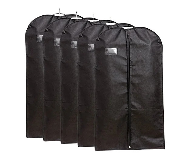 Customized non woven fabric suits cover garment bags with logo
