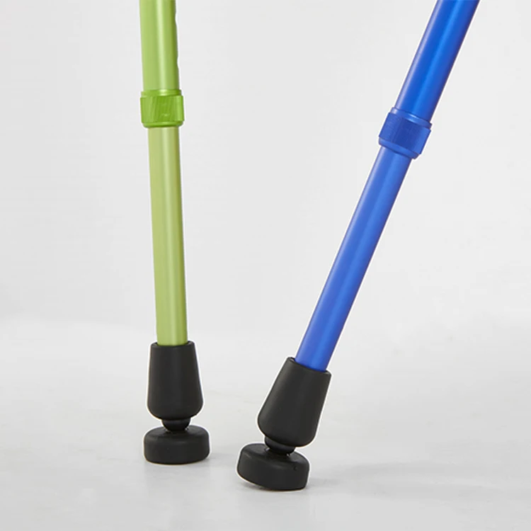 CE ISO Certificated Portable Walking Cane Aluminium Alloy Height Adjustable Medical Stick