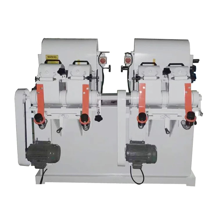 MM2012B woodworking machine Double belt wood stick sander round rod stick sander wood polishing machine