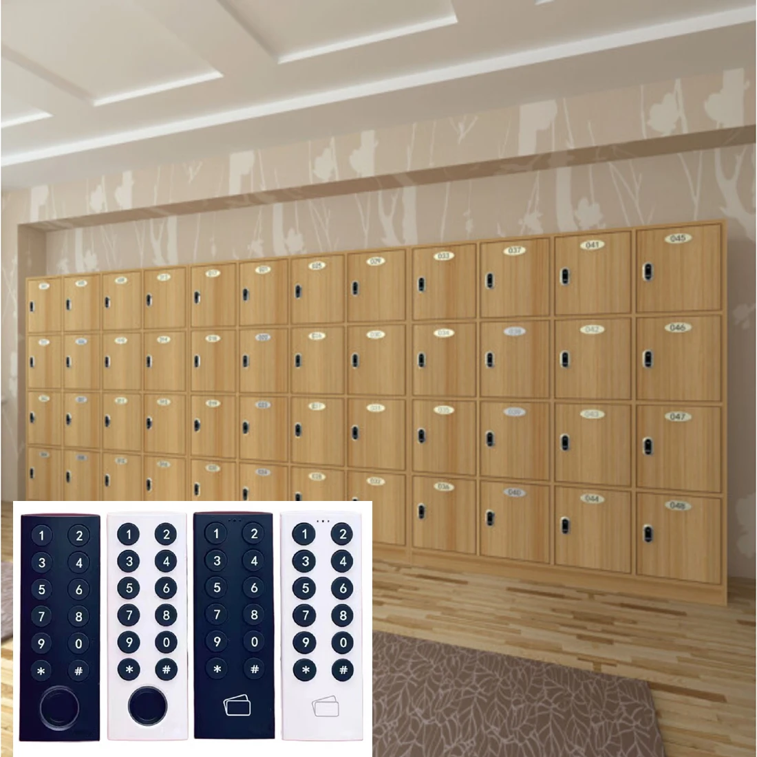 Oem Factory Price Electronic Combination Locker Lock for Gym Fitness Password Lock for Wardrobe Rfid Digital Steel Cabinet Lock