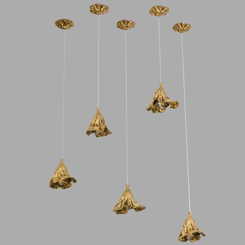 Popular Design Decorative Chandelier Modern Brass Led Pendant Light Lighting Decoration Incredible Hanging Dinning Room Home 95