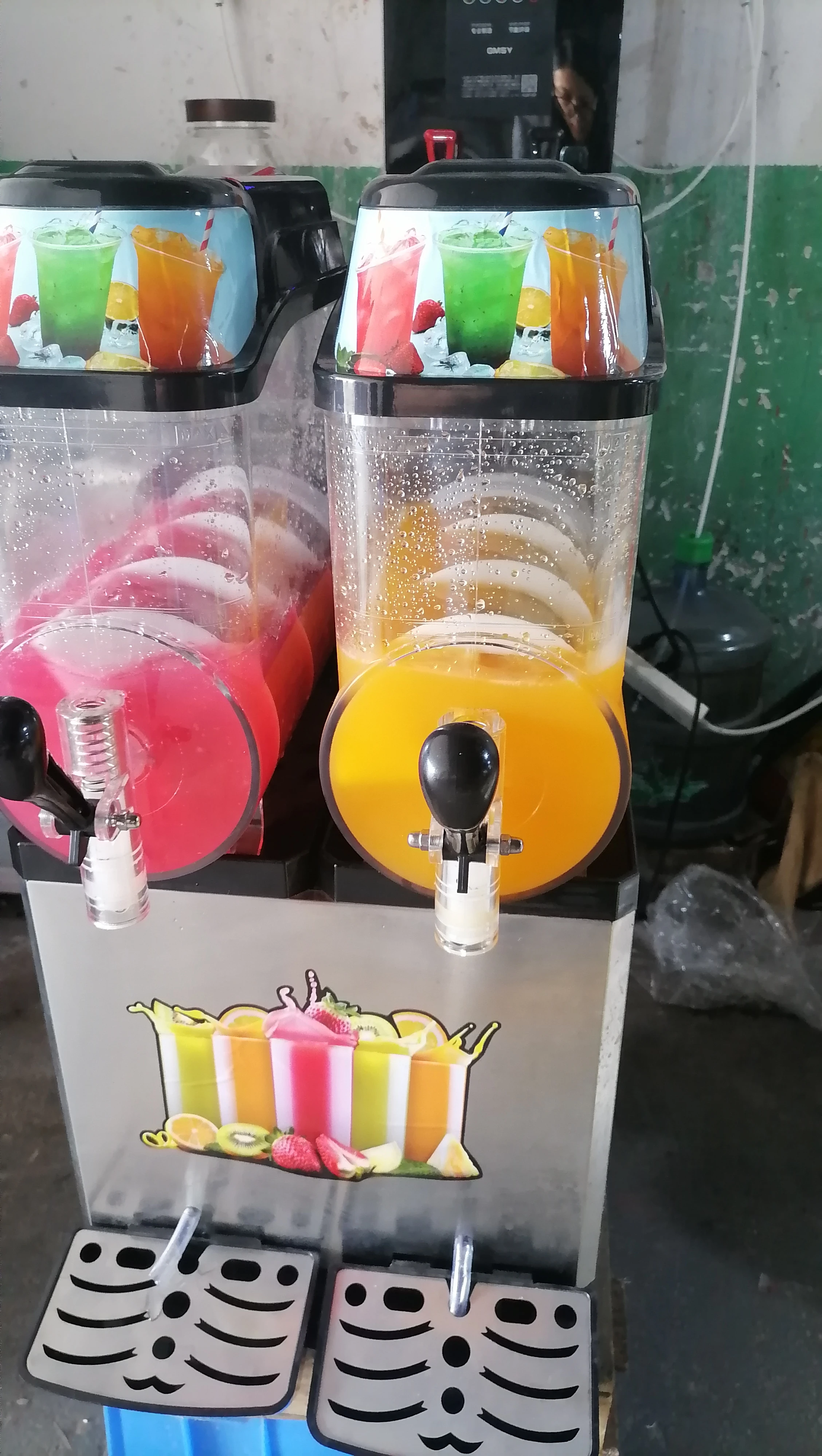 High-quality Factory Wholesale Strawberry Flavored Beverage Powder 800g Instant Snow Ice Powder