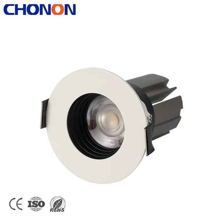 Indoor Ceiling Lighting Hotel Office COB Recessed Mounted Led Spot Light