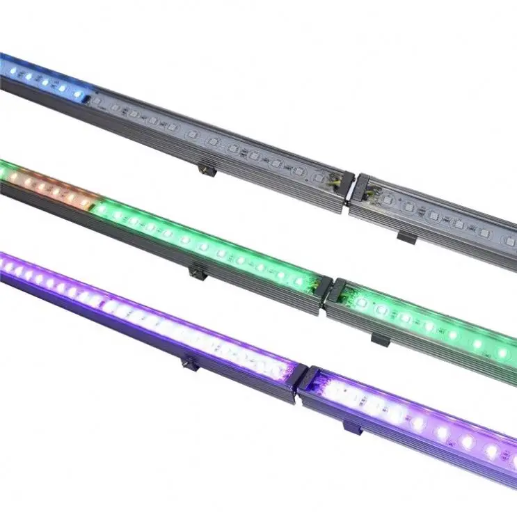 Anti UV DMX facade building led strip light led rgb tube