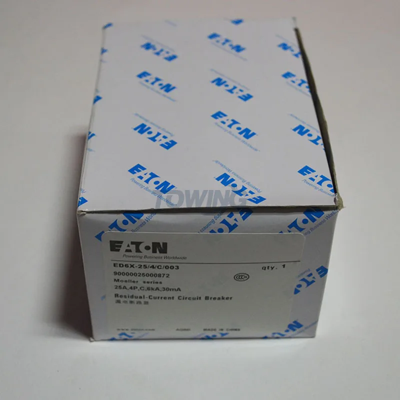 Hot Selling and Original EATON residual current circuit beaker ED6X-25 4 C 003