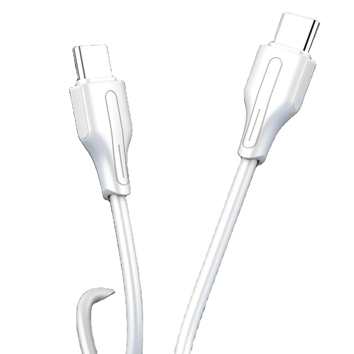 Ldnio Lc122-c 2 м 65w кабель с разъемами типа c и Usb Type-c для быстрой зарядки передачи данных Быстрая зарядка оптовая цена настольного компьютера мобильного телефона