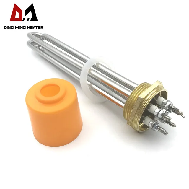 3KW 6KW 9KW 12KW 15KW Boiler Immersion Heaters Water Flange Tubular Heaters