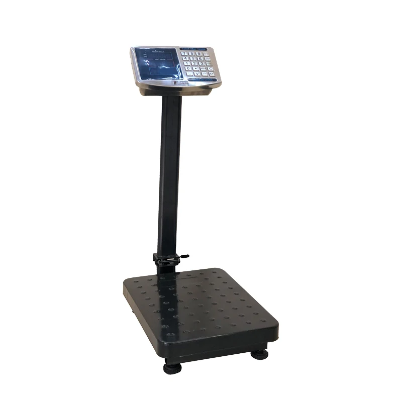 FF1976-426F 150kg/50g Electronic digital Price Computing Platform Scale Bench Scale Corrugated steel platform