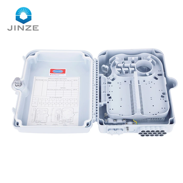 Factory supply high quality PC ABS 16 core fiber optic distribution box 24 core ftth box Fiber box
