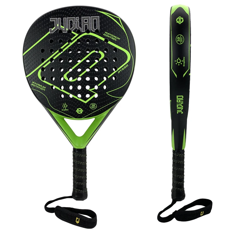 JUCIAO Sports Pro Diamond Shape Professional Padel Racket: Precision Design for an Unbeatable Game