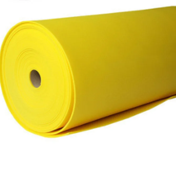 High Quality Custom 3mm Heat-Resistant Silicone Rubber Foam Sponge Material for Rubber Sheets