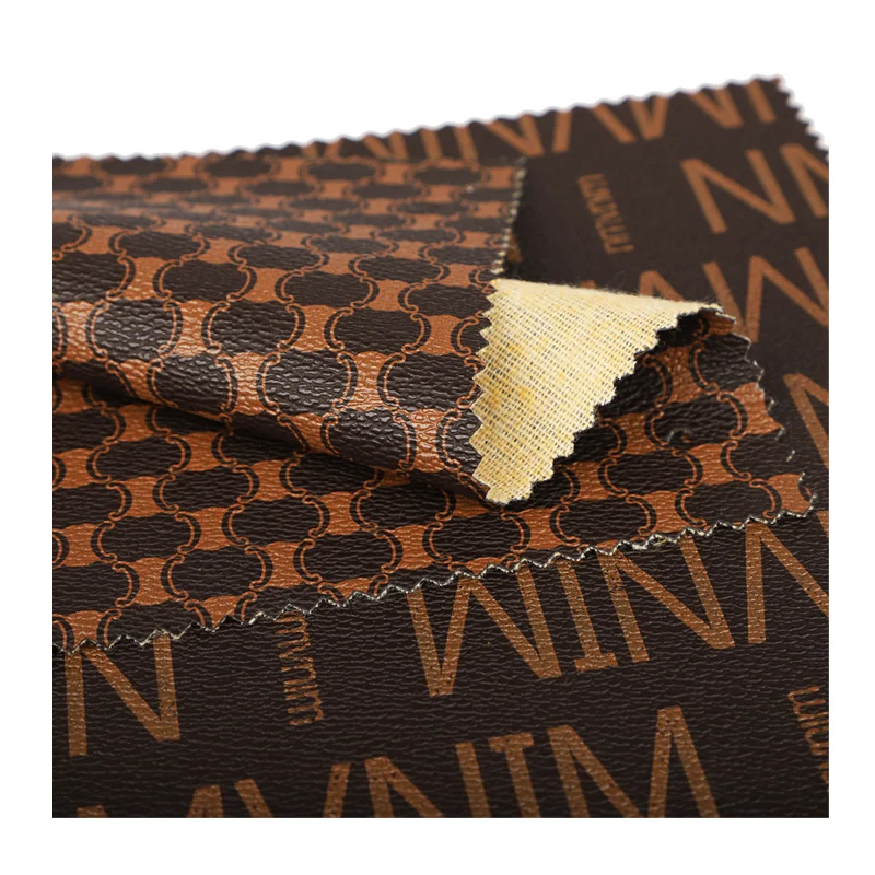 China Manufacturer PVC Synthetic Leather Casual Luxury PVC Artificial Leather Fabric For Bags Totes Purses Handbags Accessories