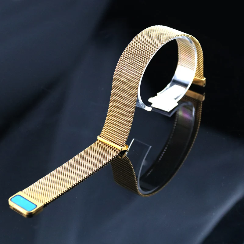 General Quick Release Milanese Magnetic Closure Steel Watch Band for For Amazfit Pace Bip Xiaomi Replacement Strap 12  20 22 24