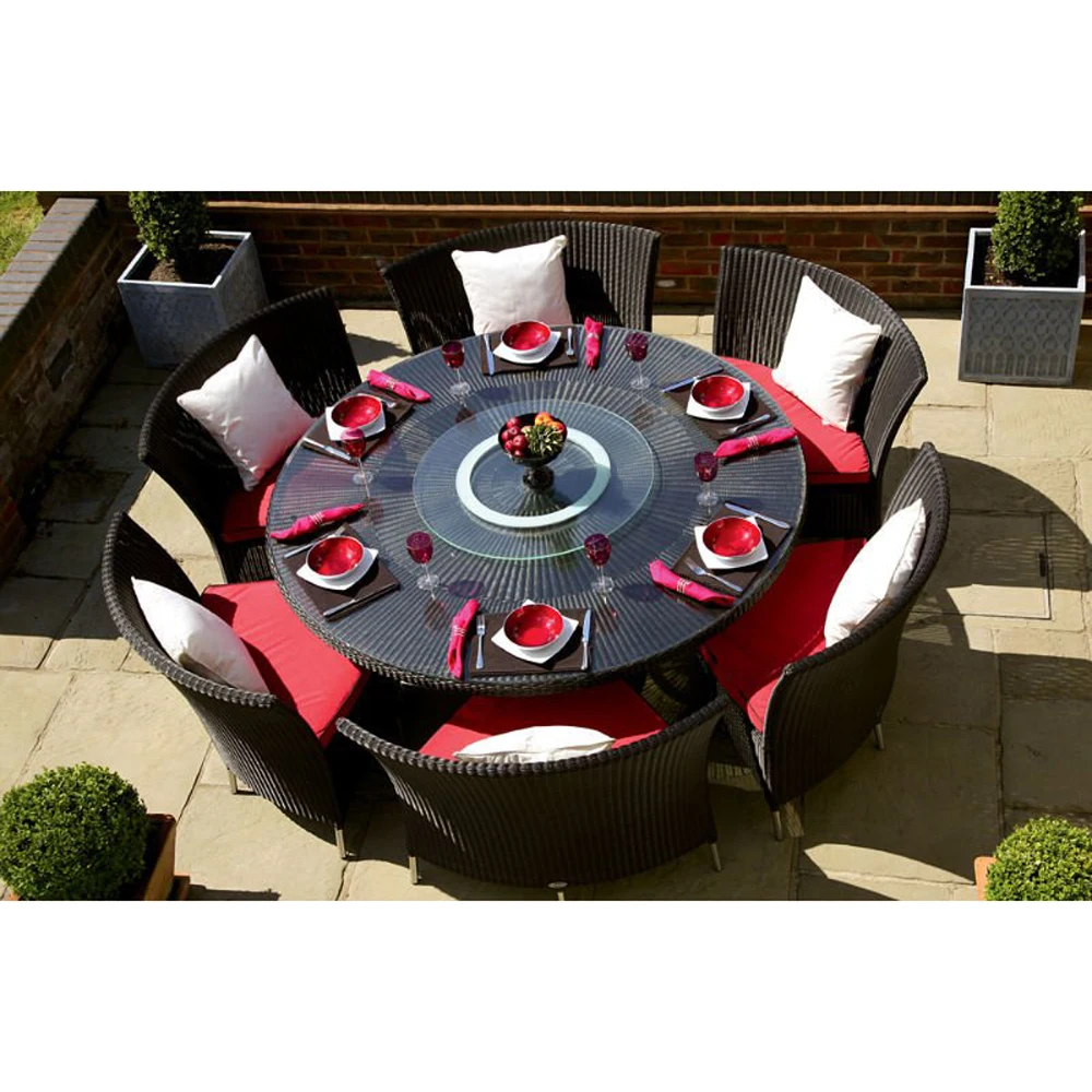 Hot Sale luxury kitchen dining room furniture 8 seater dining table set