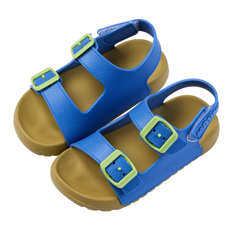 Cheerful Mario Summer boys and girls shoes for children Flip-flops tide baby beach outdoor non-slip sandals wholesale