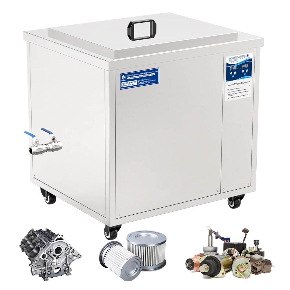 Промышленный Ультразвуковой очиститель Granbo большой резервуар 135 л 1800 Вт Нагреватель 4500 для оборудования металлические детали стиральная машина