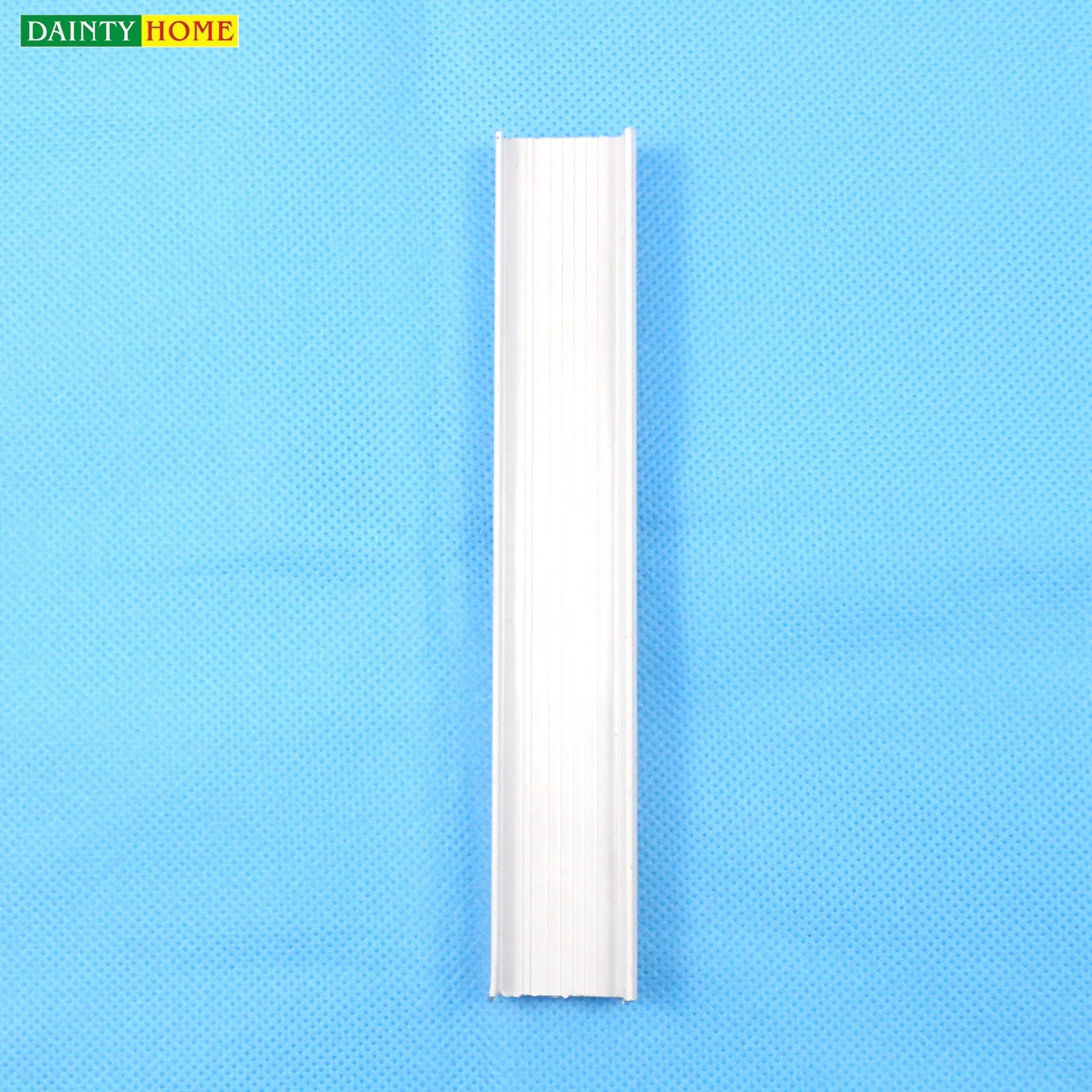Low Profile Aluminum Curtain Track White Ultra-thin Curved Ceiling Mount Micro Mini Curtain Track Rail