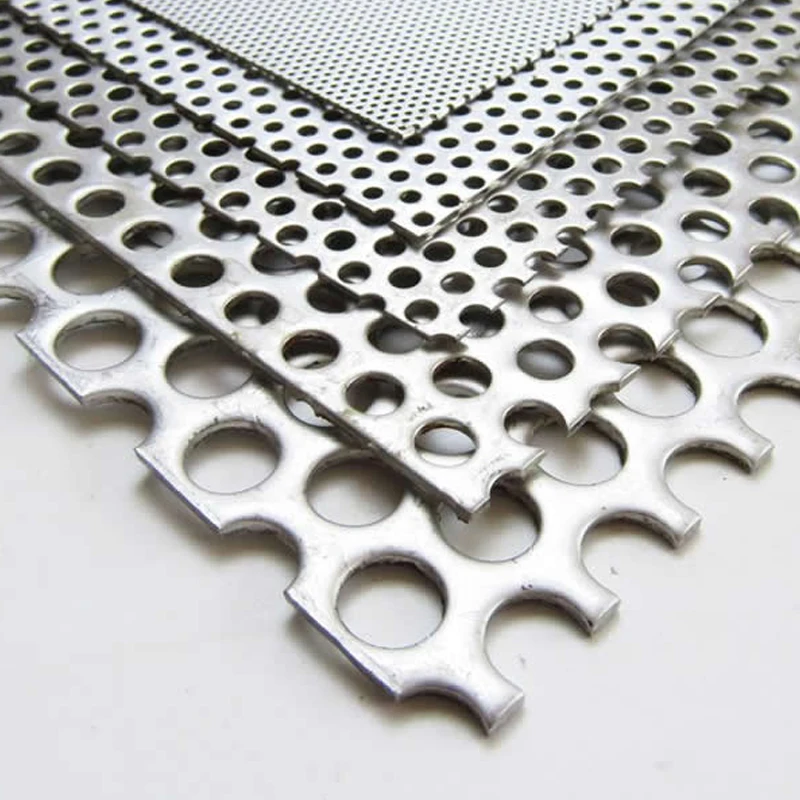 1.4mm square hole perforated speaker grill metal mesh sheet