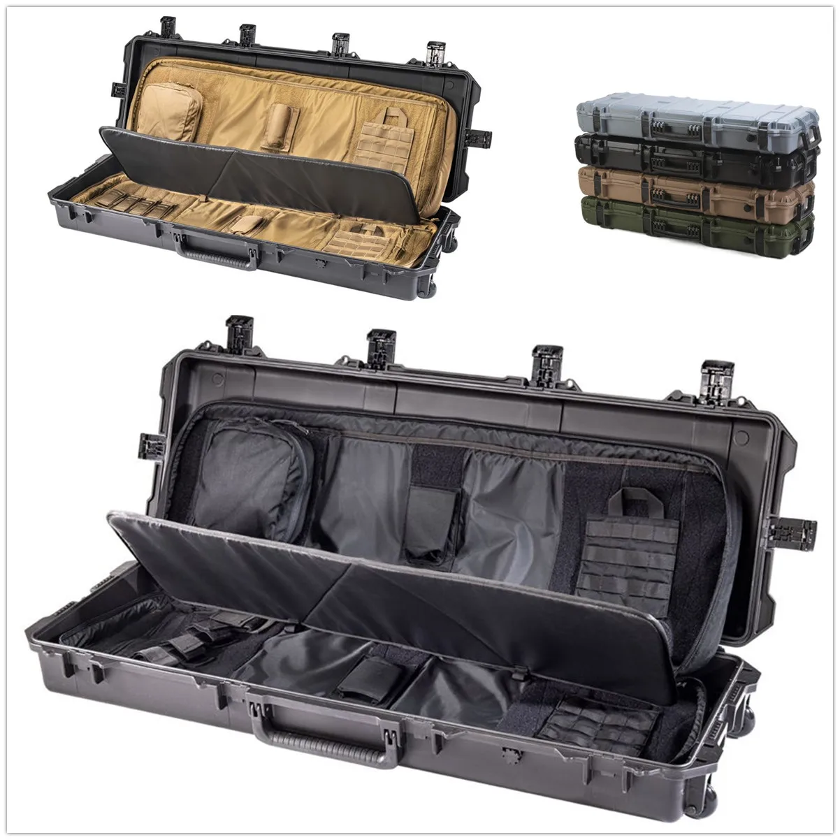 Gun case folder Forest with optics durable waterproof soft bag gun case hunting tactical bag tactical equipment